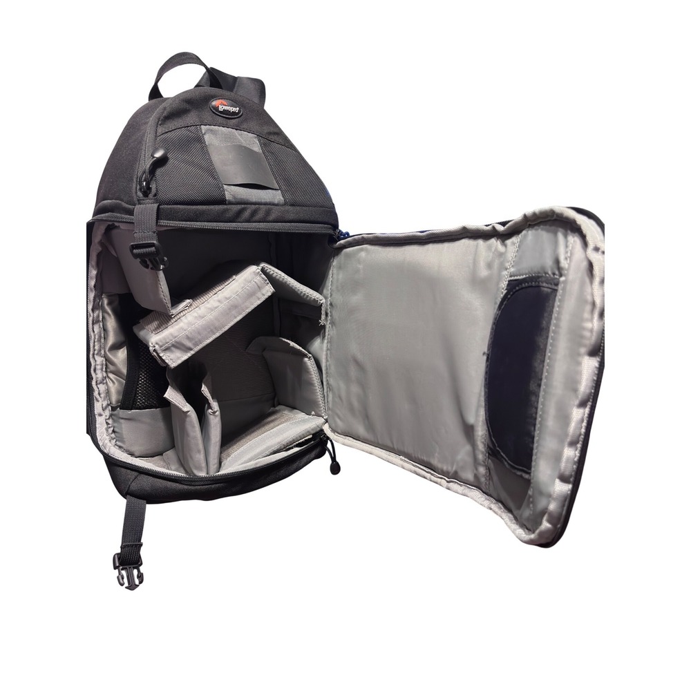 Lowepro Slingshot 100 AW Camera Bag Unisex Black Excellent Sling Backpack - Picture 7 of 10